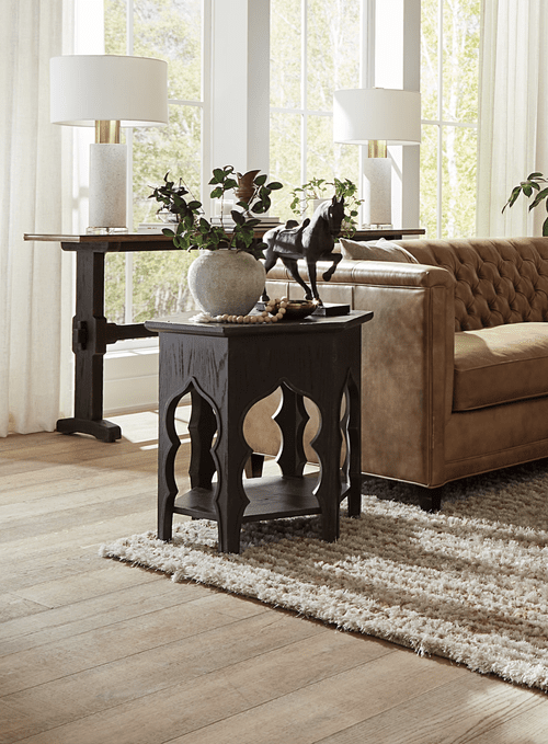 Americana Trestle Rectangle Cocktail Table — Miller's Home Furnishings